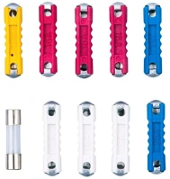 4cars 90298 Biztosíték készlet, hengeres, 10 db-os - kép