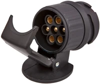 4cars 90731 Utánfutó csatlakozó adapter 13-7 (7p. aljzat-13p. dugó) - kép