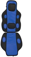 4cars 91554 Ülésvédő, kék-fekete - kép