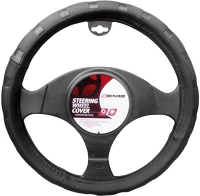 4cars 91639 Volánvédő 37-39 cm, fekete, bordázott - kép