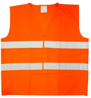 4cars 91837 Fényvisszaverő mellény xl méret, narancssárga en471 kép