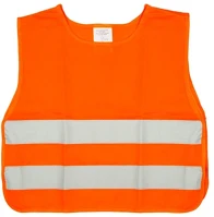 4cars 91851 Fényvisszaverő mellény, gyerek méret, narancssárga en471 kép