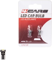 4cars 92629 Izzó 1led 12v t5, 2 db - kép