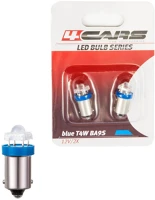 4cars 92674 Izzó 1led 12v ba9s kék, 2 db - kép