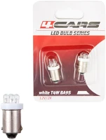 4cars 92681 Izzó 4led 12v ba9s, 2 db - kép