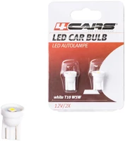 4cars 92704 Izzó 1led 12v t10, 2 db - kép