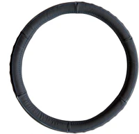 4cars 95040 Volánvédő 37-39 cm, bőr, fekete - 95040 kép