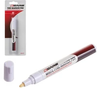 4cars 96535 Gumijelölő filc, fehér - kép