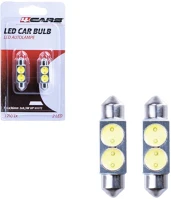 4cars 96856 Izzó 2 smd led 12v 2x0,5w t11x36 mm, 2 db - kép