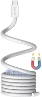 4smarts 4S541012 rollup usb / usb-c mágnesesen feltekerhető töltő- és adatkábel, 1.5m kép