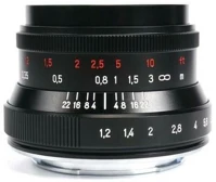 7artisans SEVFUC007 35mm f/1.2 mkii manuális objektív fekete (fuji-fx) aps-c kép