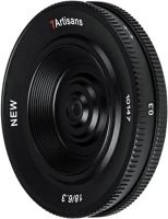 7artisans SEVFUC009 18mm f/6.3 pancake mkii manuális objektív fekete (fuji-fx) aps-c kép