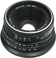 7artisans SEVMFT005 25mm f/1.8 manuális objektív fekete (mft) kép