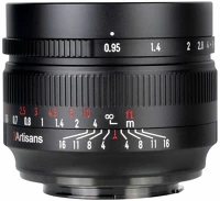 7artisans SEVMFT014 50mm f/0.95 manuális objektív fekete (mft) kép