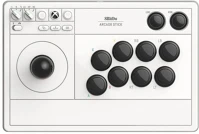 8bitdo RET00364 Arcade stick wireless gamepad white kép
