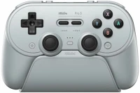 8bitdo RET00854 Pro 3 bluetooth gamepad grey kép
