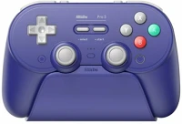 8bitdo RET00856 Pro 3 bluetooth gamepad purple kép