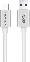 A-data 1M ACA3AL-100CM-CSV 3.2 Usb-c to usb-a 3.2 adapter - ezüst - 1m kép