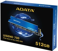 A-data ALEG-700-512GCS 512gb m.2 2280 nvme legend 700 kép