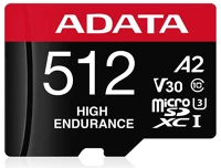 A-data AUSDX512GUI3V30SHA2-RA1 Adata microsdxc 512gb uhs-i u3 v30s kép