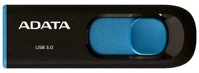 A-data UV128 32gb usb3.2 fekete-kékflash drive kép