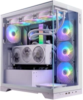 A-data INVADERXMT-WHCWW Xpg invader x tempered glass white kép