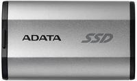 A-data SD810-2000G-CSG Külső ssd 2tb - sd810 (usb 3.2 gen.2x2, r/w: 2000/2000 mb/s, ip68, szürke) kép
