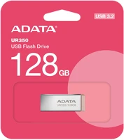 A-data UR350-128G-RSR/BG Pendrive 128gb, ur350 usb 3.2, fémházas, barna kép
