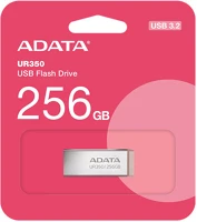 A-data UR350-256G-RSR/BG Pendrive 256gb, ur350 usb 3.2, fémházas, barna kép