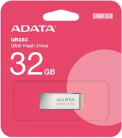 A-data UR350-32G-RSR/BG Pendrive 32gb, ur350 usb 3.2, fémházas, barna kép