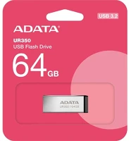 A-data UR350-64G-RSR/BK 64gb ur350 usb-a 3.2 gen1 pendrive box ezüst-fekete kép