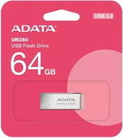 A-data UR350 USB 3.2 Pendrive 64gb, ur350 usb 3.2, fémházas, barna kép