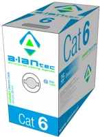 A-lan KIU6PVC305 Hálózati kábel szürke 305 m cat6 u/utp (utp) kép