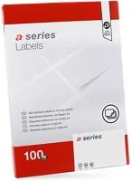 A-series AS0603/65054 Etikett címke, 70x36mm, 100 lap, 24 címke/lap kép