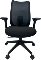 Aarven 4D KARTÁMLÁS , fekete, 4d kartámlás, deréktámaszos, irodai forgószék kép