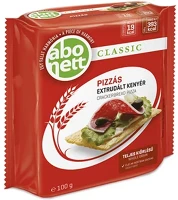 Abonett 14.00576 Extrudált kenyér  classic teljes kiörlésű pizzás 100 g kép