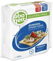 Abonett COR_KHE059 Extrudált kenyér, 100 g, quinoával, gluténmentes kép