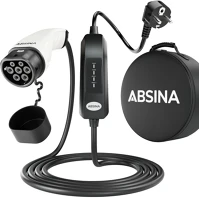 Absina ABMW-3-16A-1F 3kw, 13a, 1  fázisú elektromos autó mobil falitöltő kép