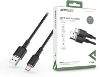 Acefast AF280767 usb-a - usb type-c adat- és töltőkábel 1,2 m-es vezetékkel - acefast c2 kép