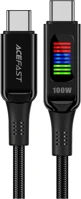 Acefast HU6974316282778 Acefast c7-03 kábel - type-c (usb-c) / type-c (usb-c) fekete kábel kép