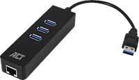 Act AC6310 Usb hub 3.2 with 3 usb-a ports and ethernet kép