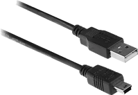 Act AC3050 Usb kábel 1,8 m usb 2.0 usb a mini-usb b fekete kép