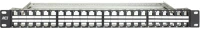 Act 48-PORT 48-port patch panel 1u black kép