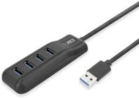 Act AC6320 4-portos usb3.2 hub black kép