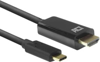 Act AC7315 Usb-c to hdmi connection cable 2m black kép