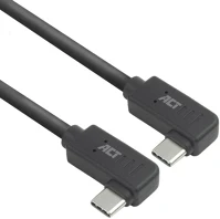 Act AC7486 usb 3.0 60w usb type-c (left/right angled) to usb type-c (left/right angled) kép