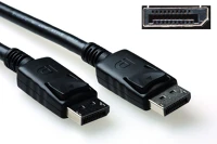 Act AK3981 Displayport cable male to male 3m black kép
