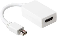 Act AK4000 Video átalakító kábel 0,15 m mini displayport hdmi-a fehér kép