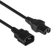 Act AK5003 Powercord c14 - c15 2m black kép