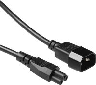 Act AK5028 Powercord c14 - c5 2m black kép
